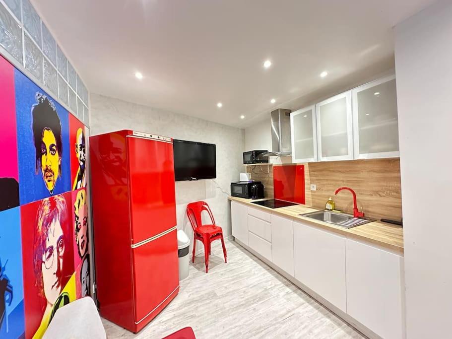 Appartement Avec 4 Chambres Doubles - Proche De La Mer, Des Transports Et De La Promenade Des Anglais Nice Exterior foto