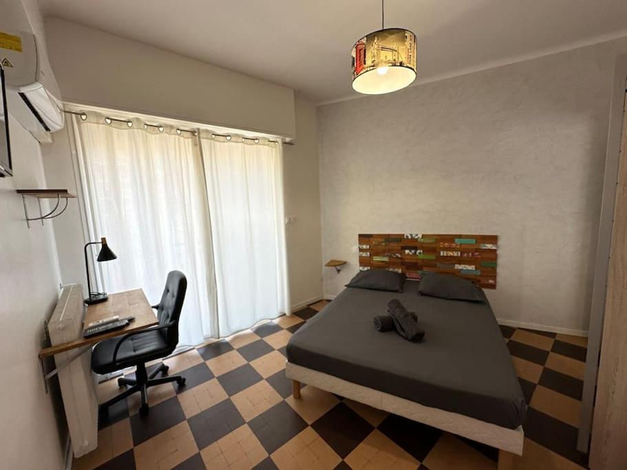 Appartement Avec 4 Chambres Doubles - Proche De La Mer, Des Transports Et De La Promenade Des Anglais Nice Exterior foto