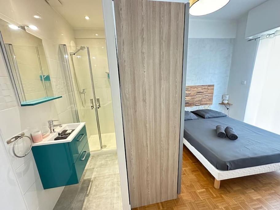 Appartement Avec 4 Chambres Doubles - Proche De La Mer, Des Transports Et De La Promenade Des Anglais Nice Exterior foto