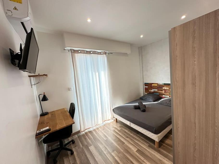 Appartement Avec 4 Chambres Doubles - Proche De La Mer, Des Transports Et De La Promenade Des Anglais Nice Exterior foto