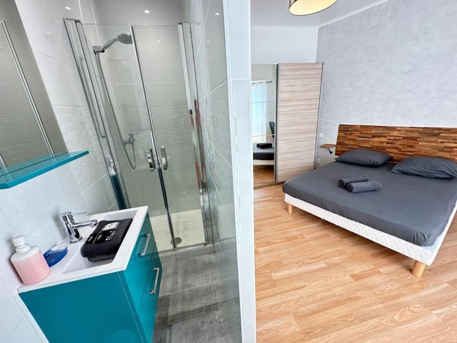 Appartement Avec 4 Chambres Doubles - Proche De La Mer, Des Transports Et De La Promenade Des Anglais Nice Exterior foto