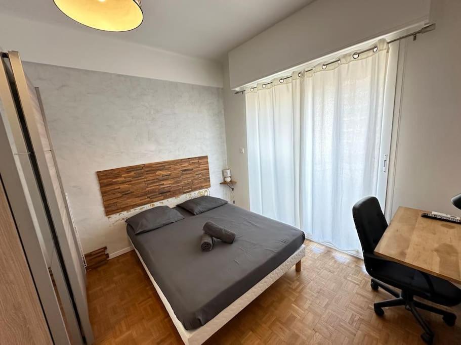 Appartement Avec 4 Chambres Doubles - Proche De La Mer, Des Transports Et De La Promenade Des Anglais Nice Exterior foto