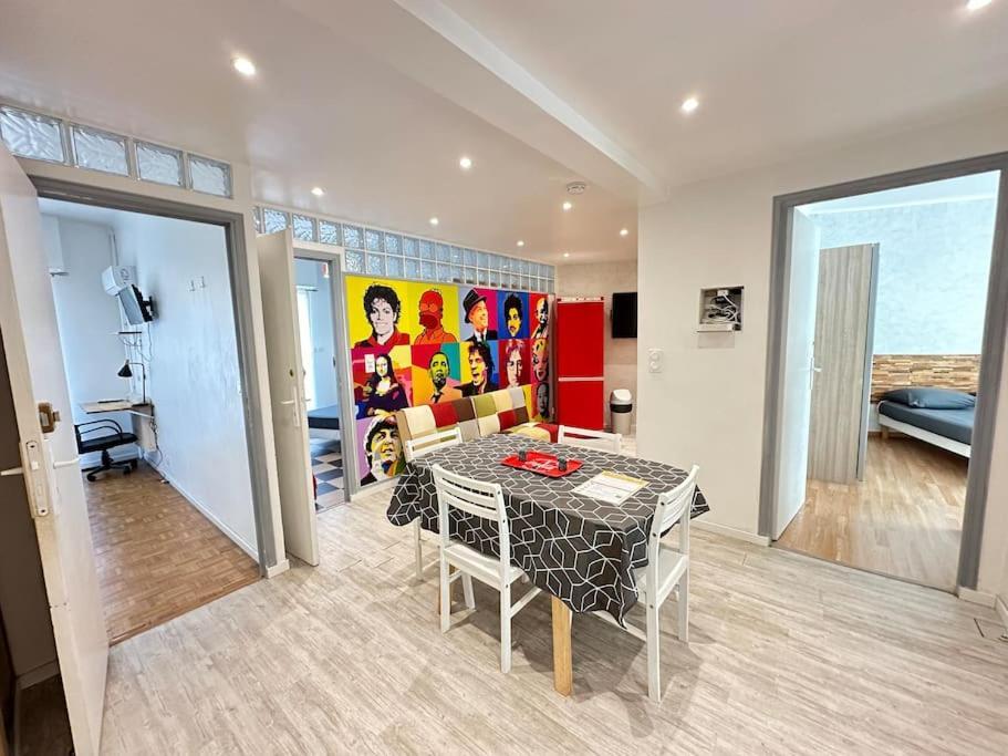 Appartement Avec 4 Chambres Doubles - Proche De La Mer, Des Transports Et De La Promenade Des Anglais Nice Exterior foto