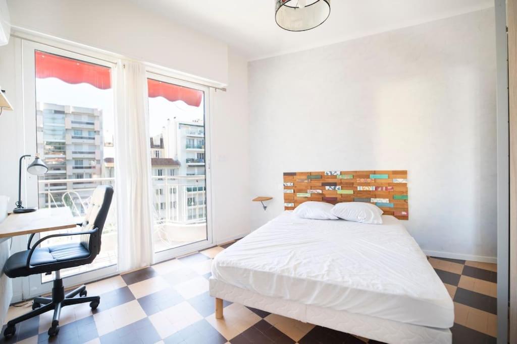 Appartement Avec 4 Chambres Doubles - Proche De La Mer, Des Transports Et De La Promenade Des Anglais Nice Exterior foto
