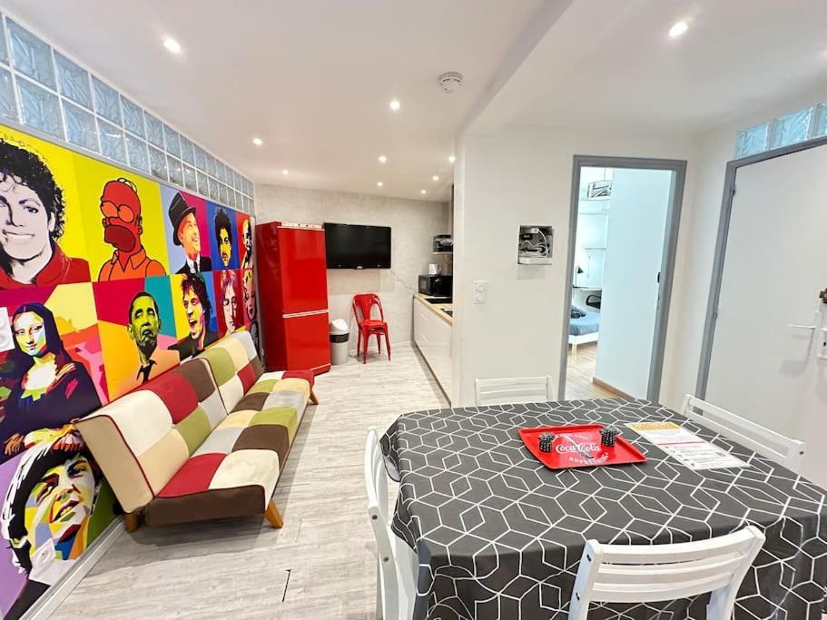 Appartement Avec 4 Chambres Doubles - Proche De La Mer, Des Transports Et De La Promenade Des Anglais Nice Exterior foto